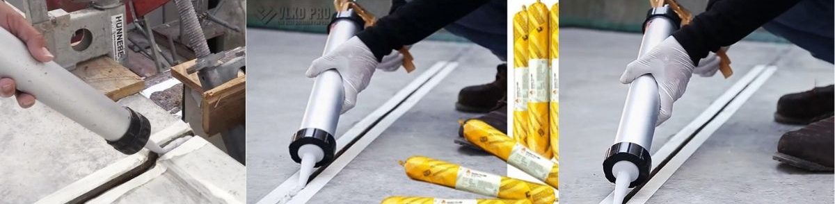 sung bắn keo Sika flex