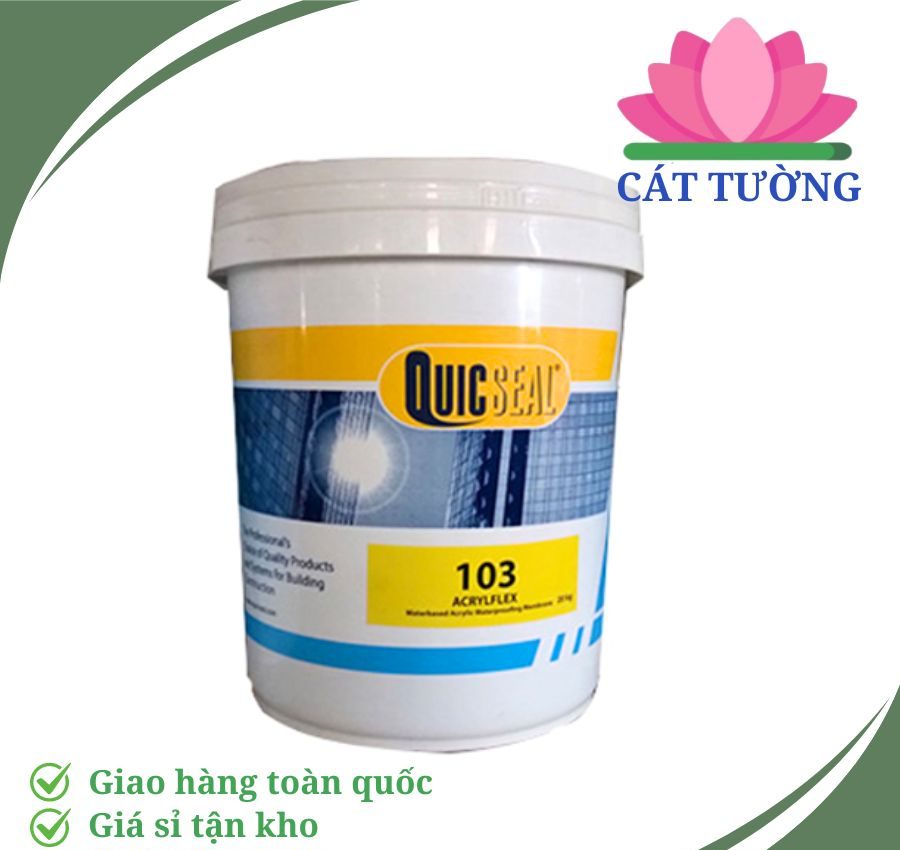 Chống thấm tường ngoài trời Quicseal 103