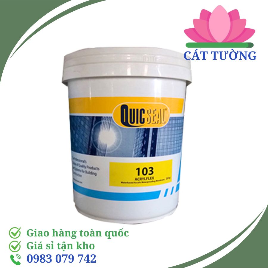 Chống thấm tường ngoài trời Quicseal 103