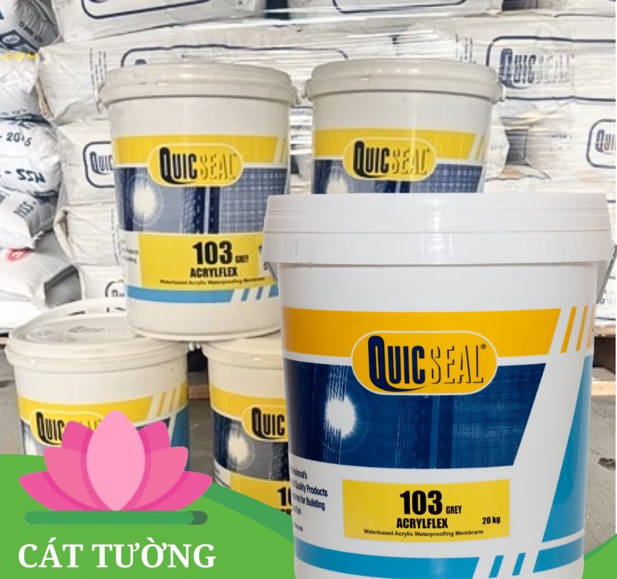 Quicseal 103 - Chống thấm tường ngoài trời