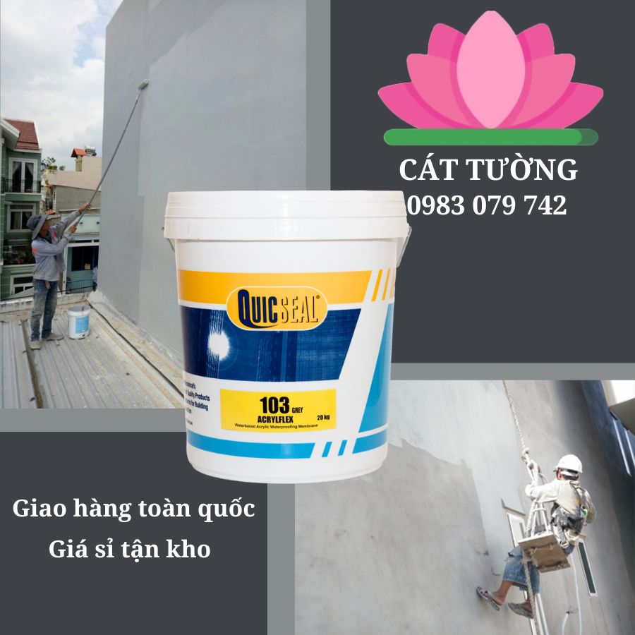 Thi công Quicseal 103