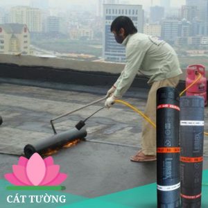 Thi công tấm chống thấm Lemax 3mm