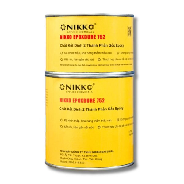 Nikko 752 keo epoxy 2 thành phần