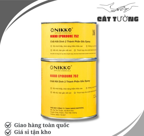 Nikko Epoxdure 752 keo epoxy 2 thành phần