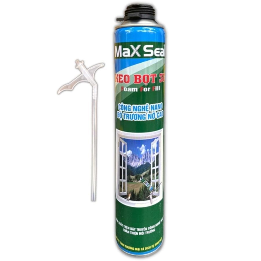 Keo bọt xốp Maxseal - bơm chèn cửa
