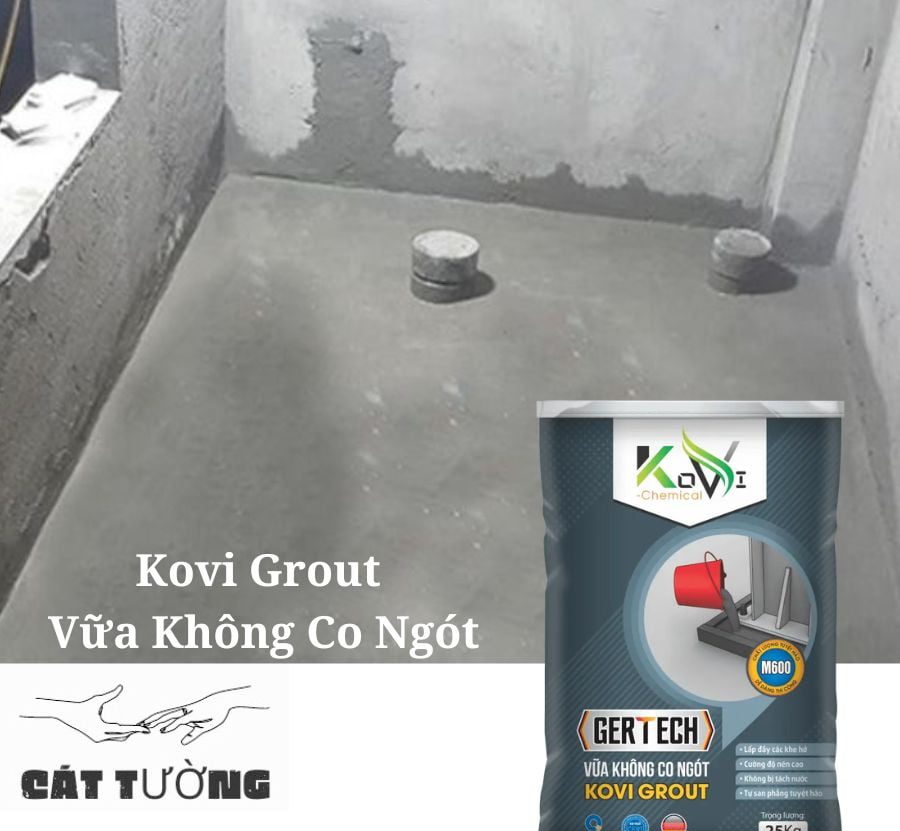 chống thấm mạch ngừng bê tông - Kovi Grout