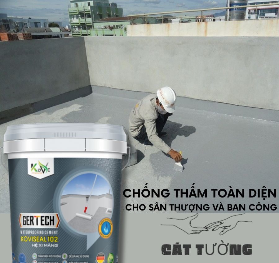 KOVISEAL 102 thi công dễ dàng