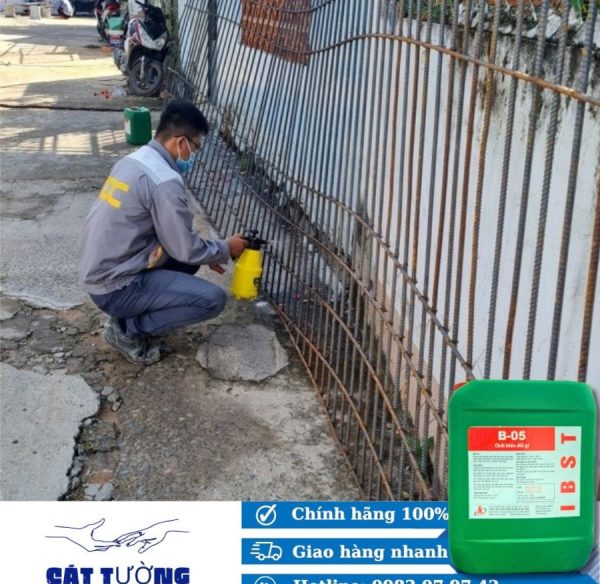 Chất tẩy gỉ B05 - Tẩy sạch gỉ loại A, A và C