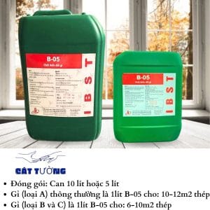 Chất tẩy gỉ thép B05