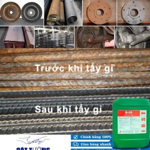 Chất tẩy rỉ sắt thép xây dựng B05