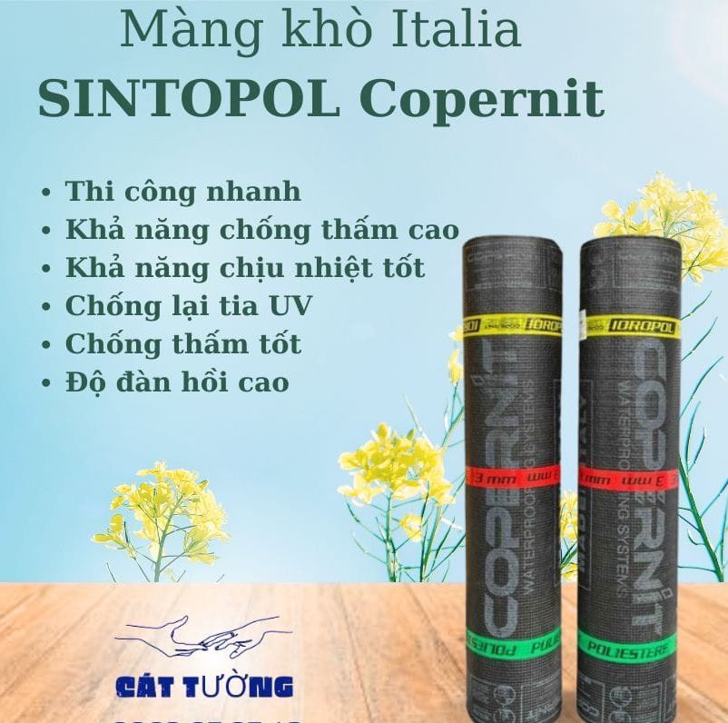 Tấm chống thấm SINTOPOL Copernit