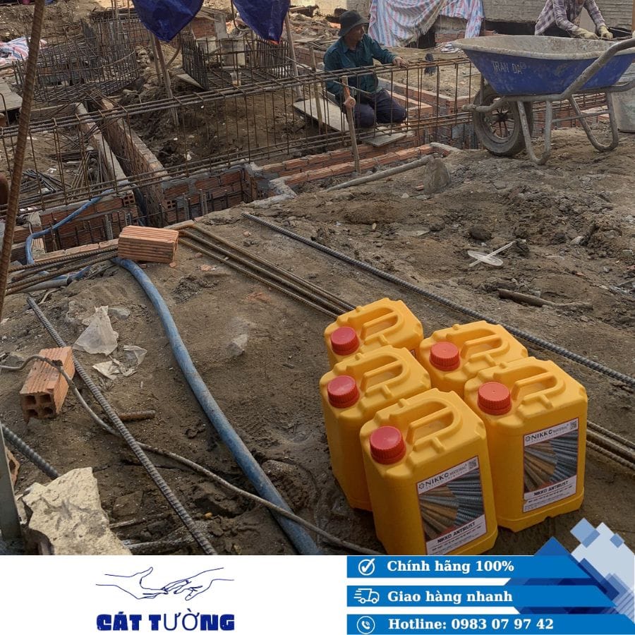 Hóa chất tẩy rỉ sét Nikko Antirust