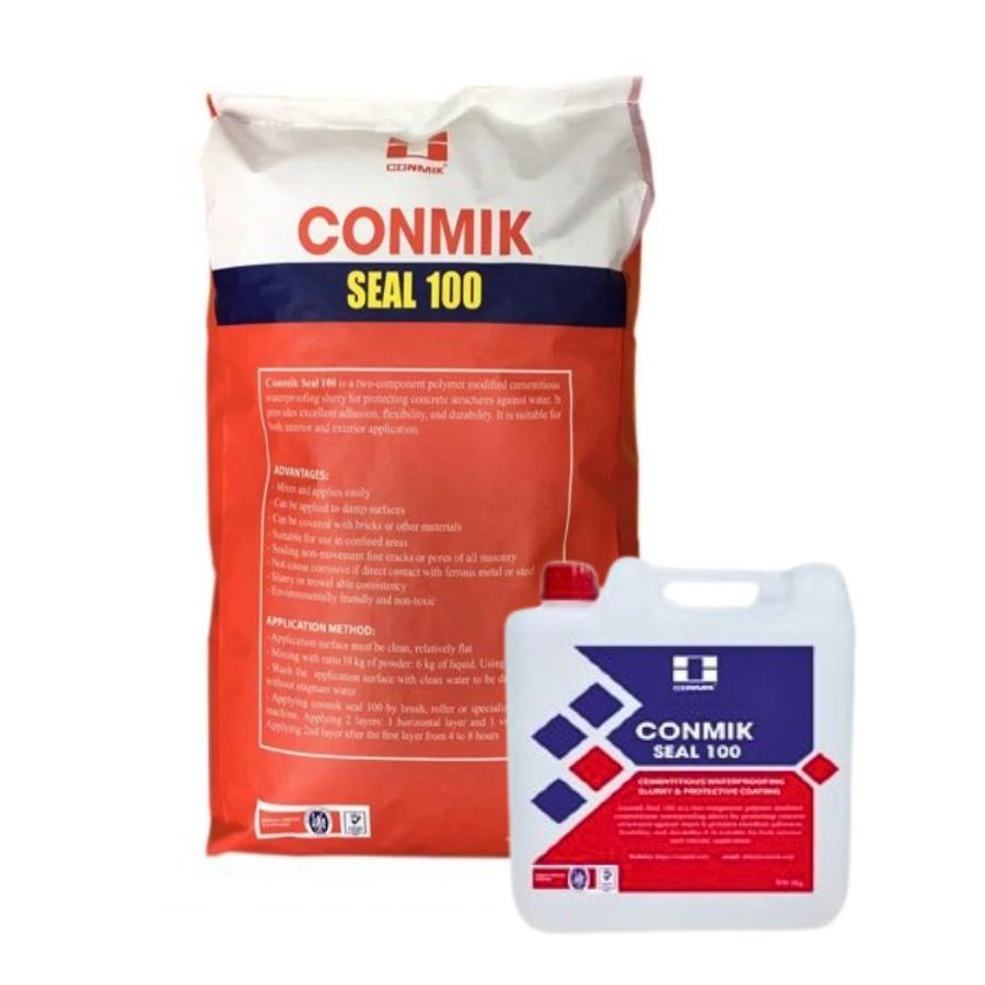 Chống Thấm Conmik Seal 100 2 Thành Phần Gốc Xi Măng